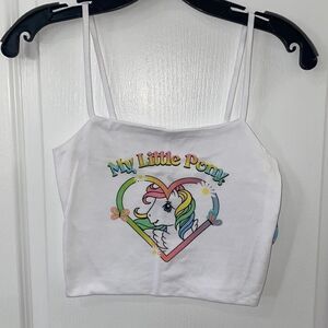 My Little Pony Cropped Tank Top -âNWTđ